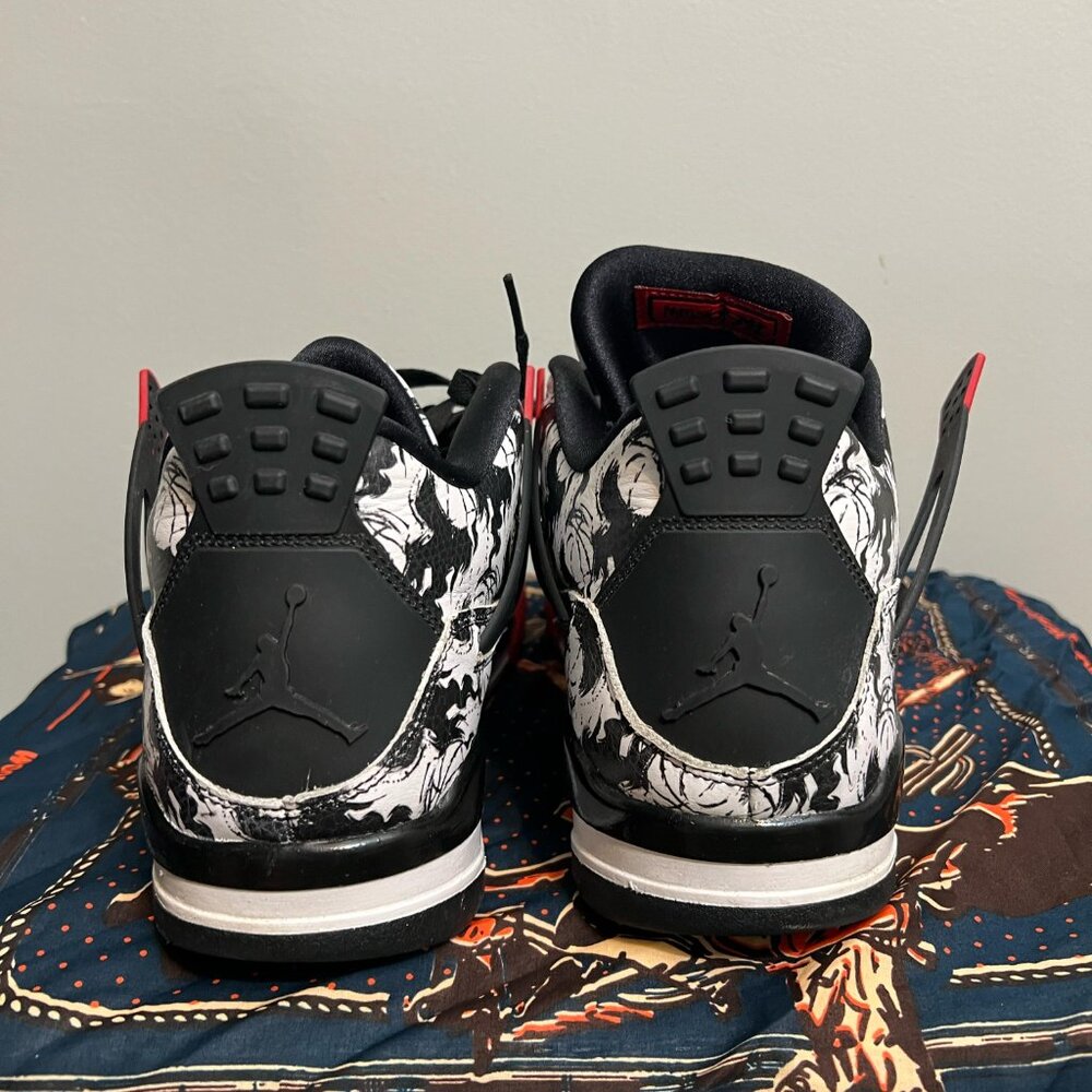 Jordan 4 "Tattoos"  sz 12 - Picture 5 of 7